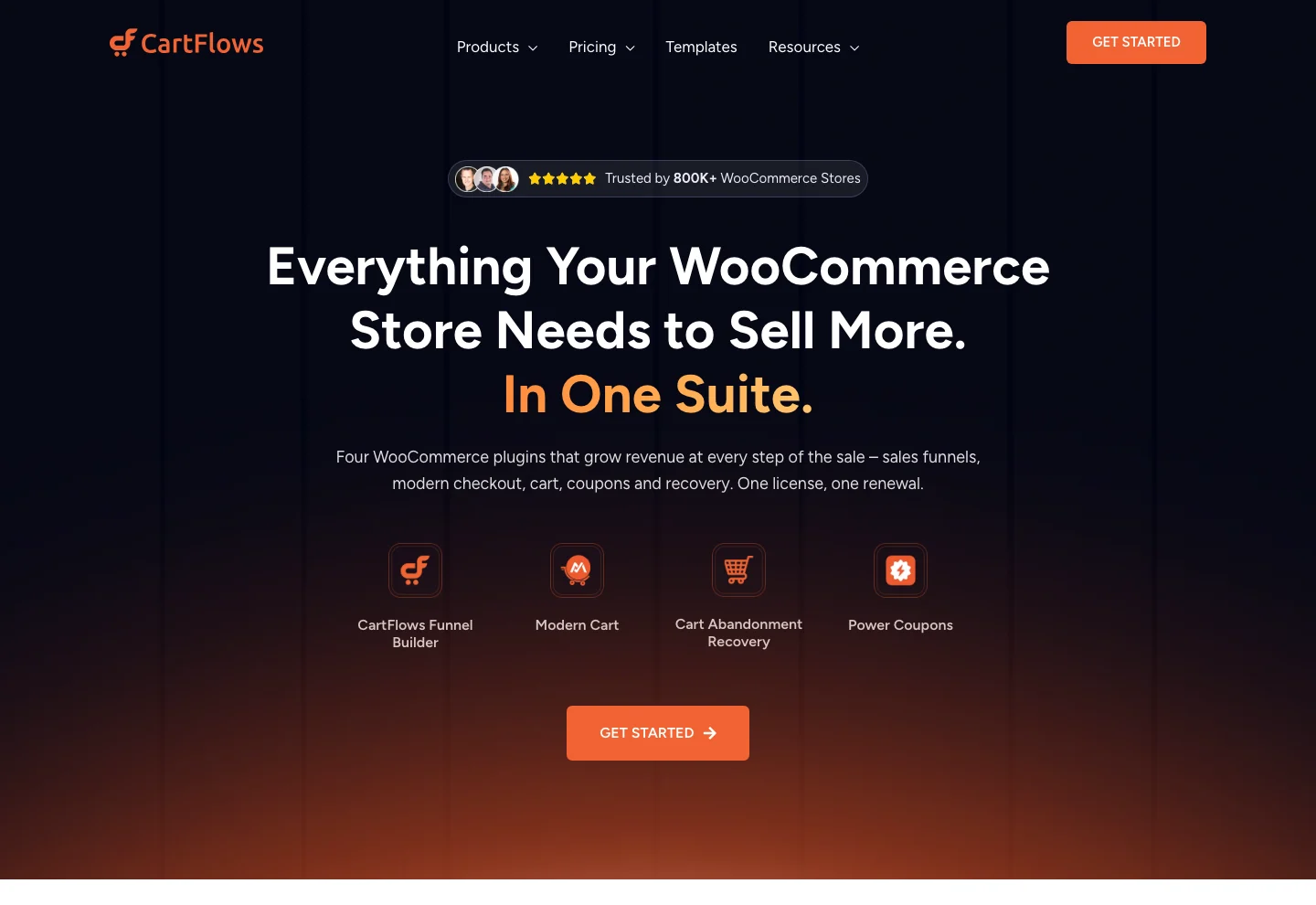 CartFlows homepage